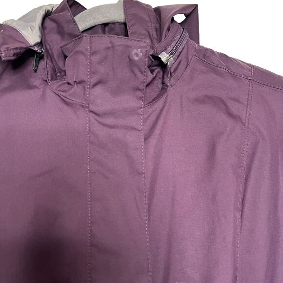 Eddie Bauer WeatherEdge Waterproof Quilt-Lined Interior Women's Size PM Purple - Picture 8 of 16